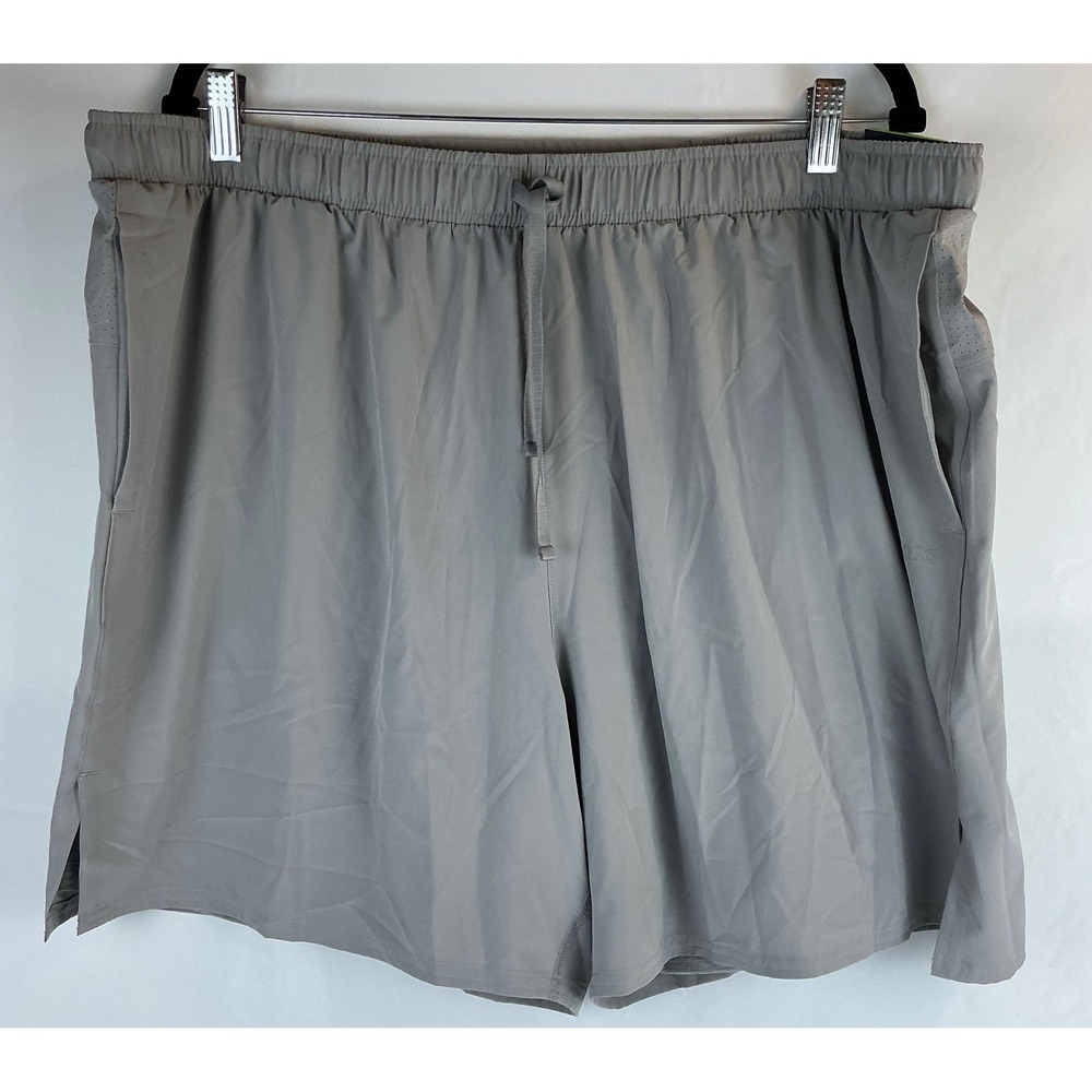 DSG Men's Running Shorts Light Charged Gray Lined Athletic Gym Workout Size XXL